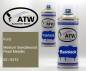 Preview: Ford, Medium Sandalwood Pearl Metallic, 62 / 6312: 400ml Sprühdose + 400ml Klarlack - Set, von ATW Autoteile West.